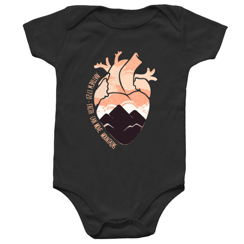 Bode's Message, a Black Infant Onesie