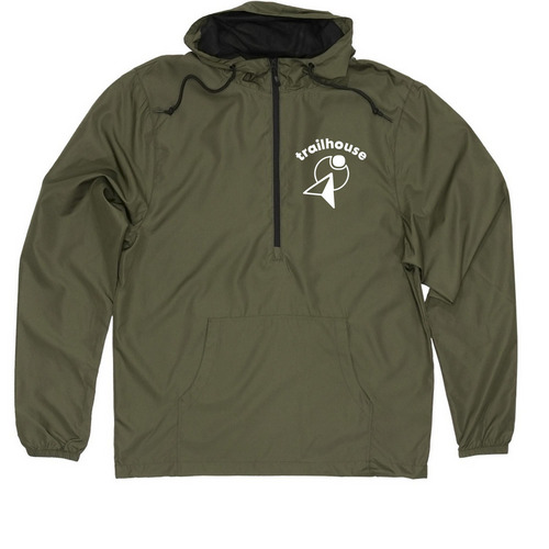 Logo Quarter-Zip Windbreaker, a Army Quarter-Zip Windbreaker