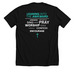 Men?s Ministry 2, a Solid Black Blend Premium Unisex Tee (back-view)