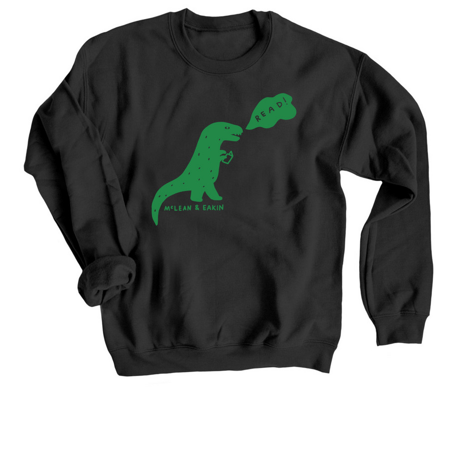 McLean & Eakin x Betsy Petersen, a Black Crewneck Sweatshirt