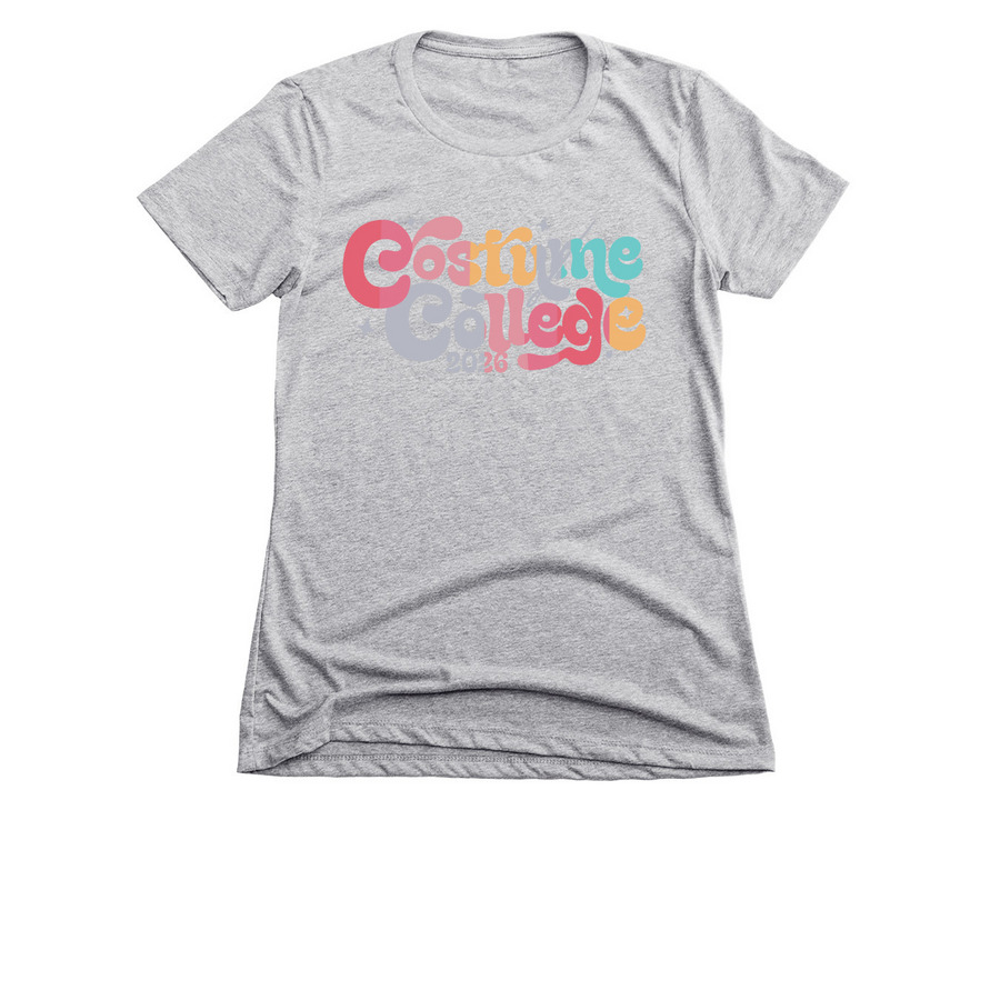 *Tailored* More is More CoCo 2026 Collection, a Dark Heather Grey Women's Slim Fit Tee