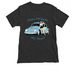 Mens - Slades VW Beetle Old Skool, a Vintage Black Triblend Unisex Tee