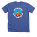 Let's Talk Turkey! Blue and Red, a Solid True Royal Premium Unisex Tee