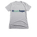 Team Hope (color logo), a Dark Heather Grey Women's Slim Fit Tee