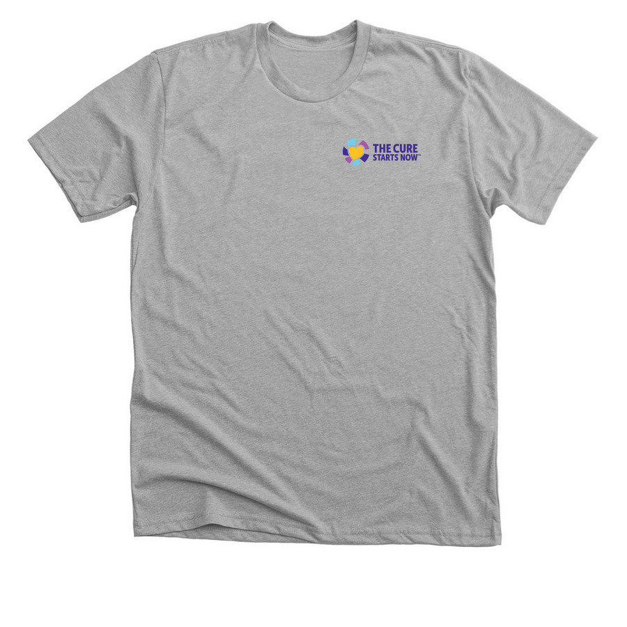 TCSN Tee (Color Logo), a Athletic Heather Premium Unisex Tee