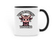 Baphomet&nbsp;, a Black Two-Tone Ceramic Mug