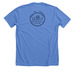 Rawr, a Heather Columbia Blue Premium Unisex Tee (back-view)