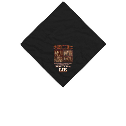SUGARBOXX ?Band Bandannas?, a Black Cotton Bandana