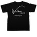 Schooling shirt&nbsp;, a Black Comfort Colors Unisex Tee (back-view)