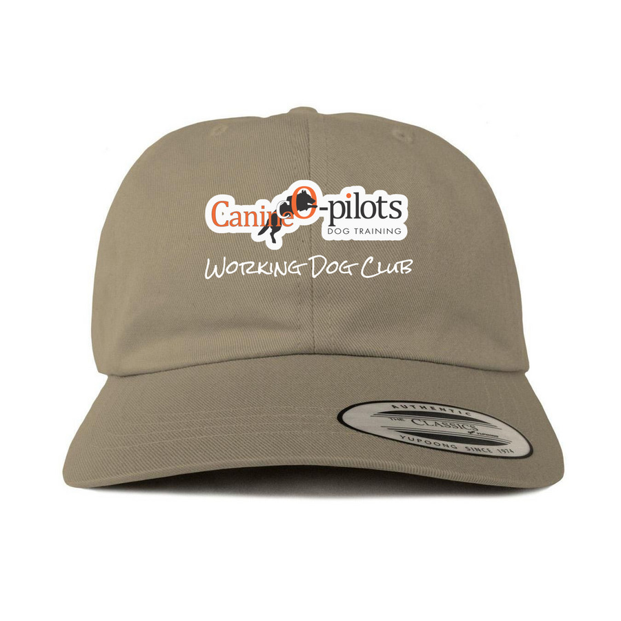 Canine Copilots WDC Team Hats&nbsp;, a Khaki Printed Classic Baseball Cap