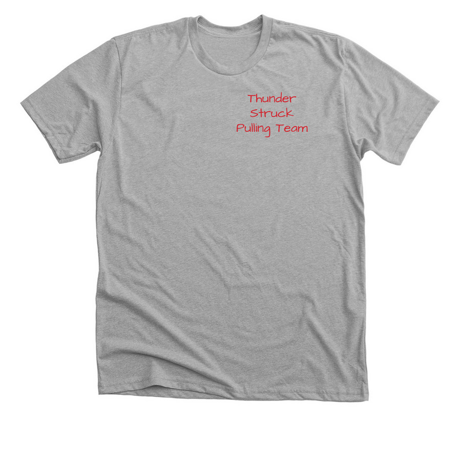 Adult t-shirts, a Athletic Heather Premium Unisex Tee
