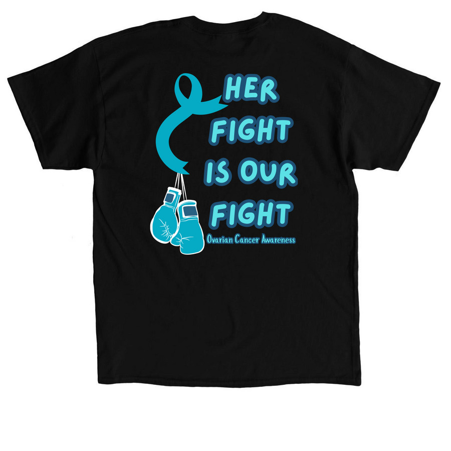 Kim's Krew, a Black Classic Unisex Tee (back-view)
