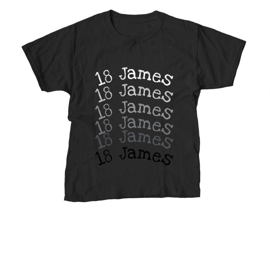 18 James Pcu, a Black Youth Unisex Tee