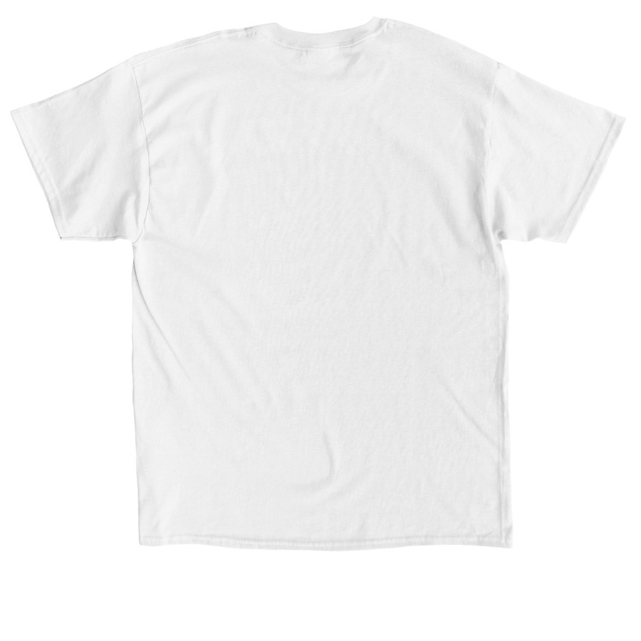 El Card?n, a White Classic Unisex Tee (back-view)