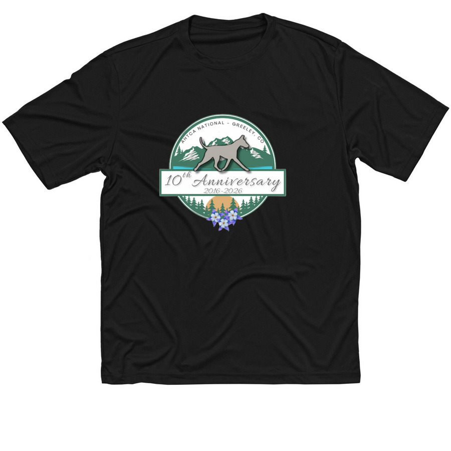 10th Anniversary Performance Shirts&nbsp;, a Black Classic Performance Tee