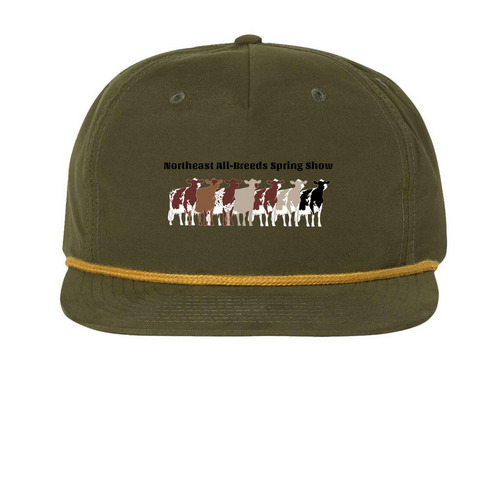 NABSS Hat, a Loden/ Amber Gold Printed Umpqua Snapback Cap