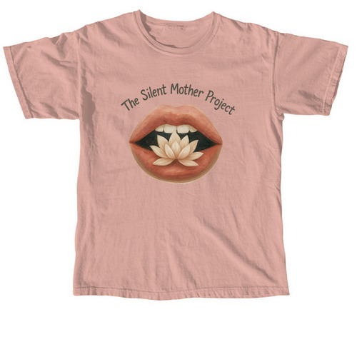 Silent Strength Tee, a Peachy Comfort Colors Unisex Tee