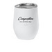 Wine Tumbler, a White Insulated Wine Cup