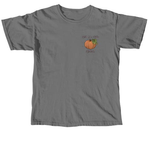 Pumpkin Spice Lady Color, a Grey Comfort Colors Unisex Tee