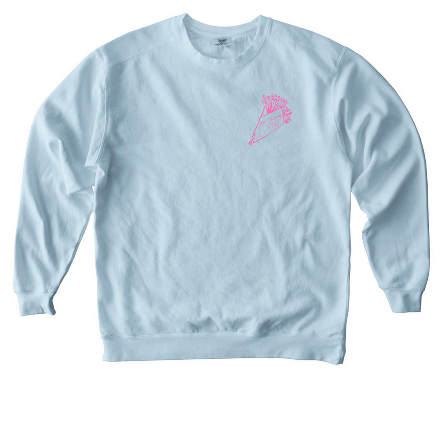 Her Campus at TCNJ - Mirror, a Chambray Comfort Colors Crewneck Sweatshirt