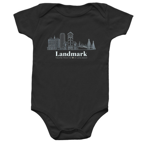 Infant Items, a Black Infant Onesie