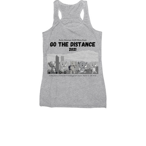 PAST EVENT - RMAAZK Rhino Crash 2021, a Athletic Heather Women's Racerback
