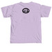 Sorry I'm Late, a Orchid Comfort Colors Unisex Tee (back-view)