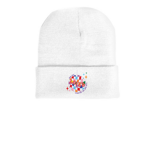 ? Great Lakes Episcopride 2026, a White Printed Cuffed Beanie