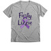 Fiesty Lizzie, a Athletic Heather Premium V-Neck Tee