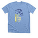 20 Hands Lager Shirt, a Heather Carolina Blue Premium Unisex Tee