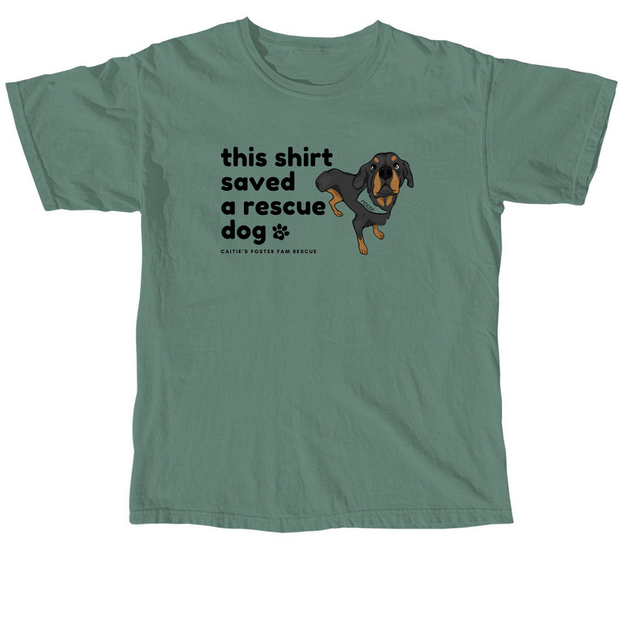Moose Merch!, a Light Green Comfort Colors Unisex Tee