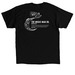 The Music Man Jr. T-Shirt, a Black Classic Unisex Tee (back-view)