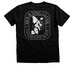 New Breath T-Shirt, a Black Heather Premium Unisex Tee (back-view)