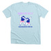 Doing My Best, a Heather Ice Blue Premium Unisex Tee