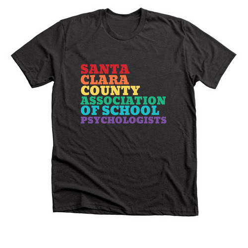 SCCASP Pride Shirt, a Dark Grey Heather Premium Unisex Tee