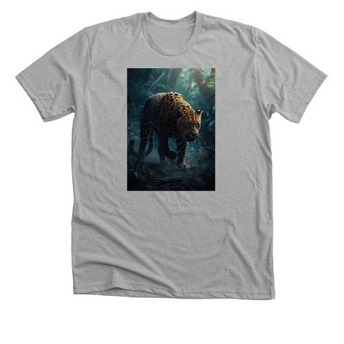 Jaguar, a Athletic Heather Premium Unisex Tee