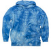 Genesee Region Newfoundland Club, a Aqua Blue Tie Dye Pullover Hoodie
