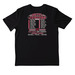 Junior Football Roster, a Black Nike Dri-FIT Jersey Blend Performance Tee (back-view)