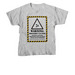 Warning!, a Sport Grey Youth Unisex Tee