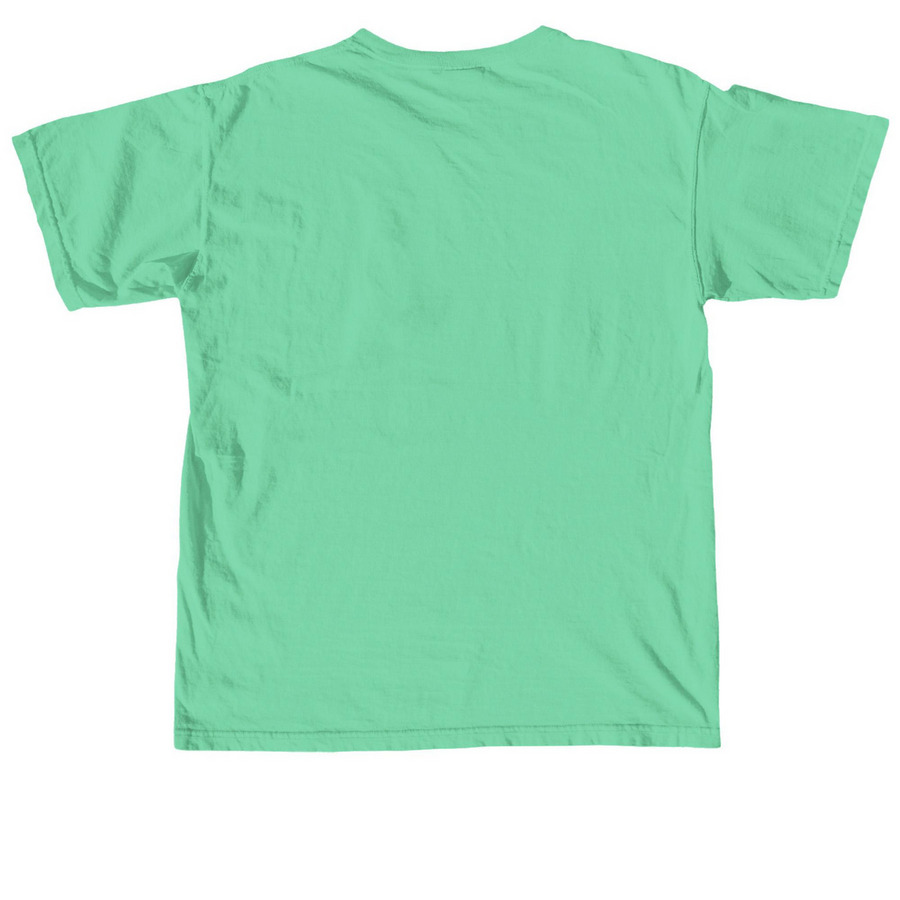 Rescued is my favorite breed, a Island Reef Comfort Colors Unisex Tee (back-view)