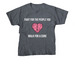 TEAM BK WALK MS SHIRTS, a Dark Heather Youth Unisex Tee