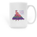 Support LGBTQIA+ Youth, a White Large Coffee Mug