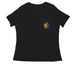 RMN | Until Every Church, a Black Women's Relaxed V-Neck Tee