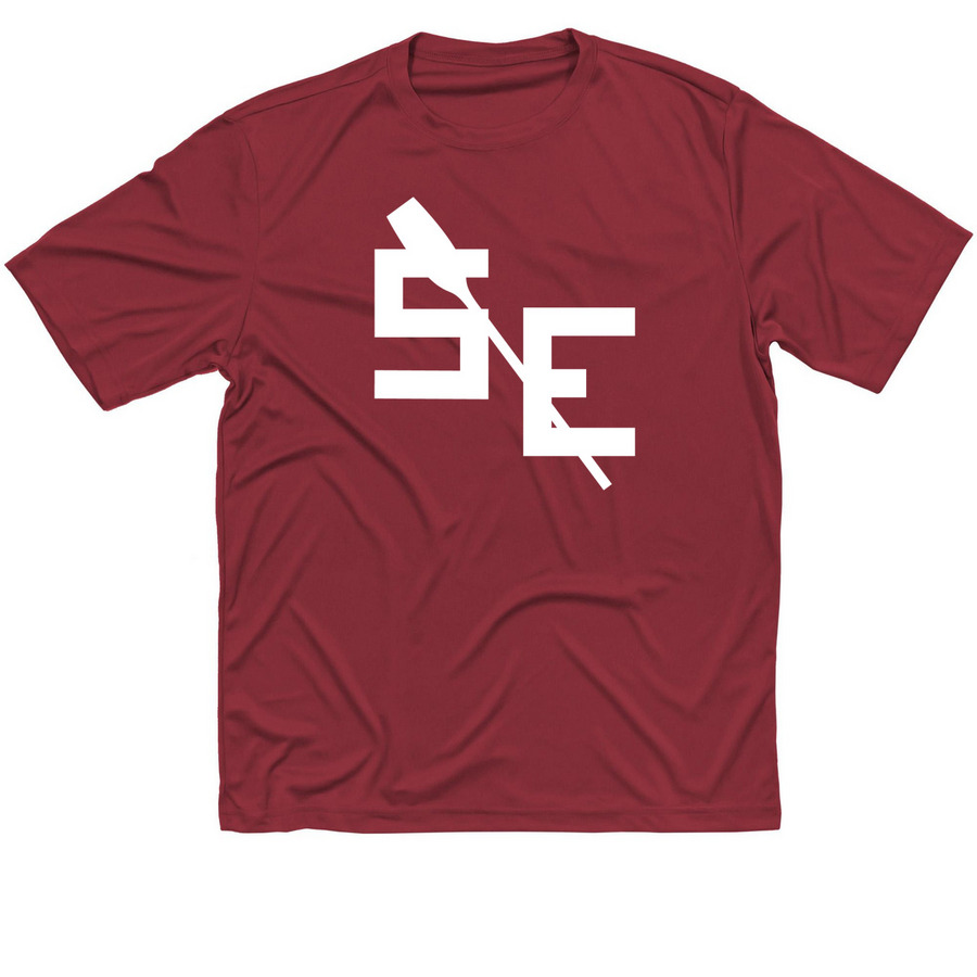 Vintage Throwback SERC Jersey, a True Red Classic Performance Tee
