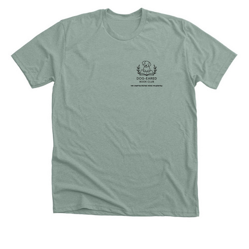 Book Club Merch&nbsp;, a Heather Sage Premium Unisex Tee