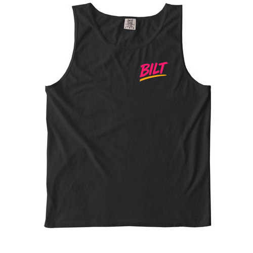 BILT Retro Summer Shirt, a Black Comfort Colors Tank Top