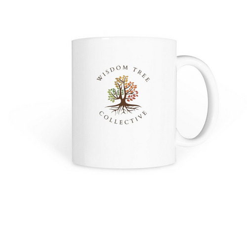 Wisdom "Tea" & Coffee Mugs, a White Coffee Mug