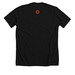 U.S. Army Rail, a Solid Black Blend Premium Unisex Tee (back-view)