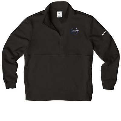 Livestream for the Cure X Polos & Stuff, a Black Nike Club Fleece Half Zip Pullover