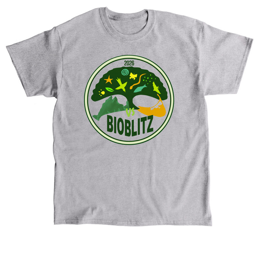 2026 Inter-Island BioBlitz Shirts, a Sport Grey Classic Unisex Tee